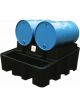 Alemlube Spill Container 4 Drum Stack Polyethylene Construction 