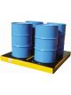 Alemlube Spill Container-Modular Work floor 4 Drums 