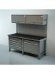 Alemlube Keen Space Two Cabinet Work Station 