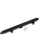 Aeroflow Billet EFI Fuel Rails Black -8ORB In/Out For Honda K20