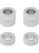 Aeroflow Billet Bolt Spacers M10 Black 3/8 Pack of 4