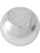 Aeroflow Billet Round Gear Knob Silver Shift Shifter Ball 1/2