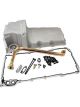 Aeroflow GM LS Conversion Oil Pan Cast Aluminium, Rear Sump, 5.85L