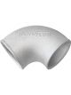 Aeroflow Tight Radius Cast Elbow - Natural Finish 90° Elbow, 2-1/2