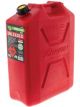 Hulk 4x4 Fast Flow Plastic Fuel Can Unleaded Red 20 Litres