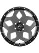 AXR Wheel 20x9 Barrett Matt Grey/Matt Black Ring/Gold [PCD: 6x139.7 Offset: +30]
