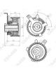 GMB Premium Timing Belt Tensioner Pulley