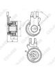 GMB Premium Timing Belt Tensioner Pulley