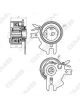 GMB Premium Timing Belt Tensioner Pulley