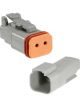 Narva 2 Way Dt Deutsch Connector Kit (Blister Pair - Male/Female)
