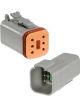 Narva 6 Way Dt Deutsch Connector Kit (Blister Pair - Male/Female)