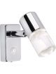 Narva 10-30 Volt Chrome Interior Lamp Dimming With Switch 6000K