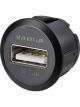Narva Heavy-Duty Mini Flush Mount Usb Socket Pack of 1