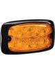 Narva 12/24V 8 LED Warning Light (Amber) With 16 Flash Patterns