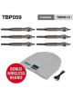 Tridon Glow Plug Set 6 X TGP059 With Bonus Beanie