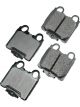 Akebono OEM ProAct Ultra-Premium Ceramic Rear Disc Brake Pad