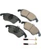 Akebono Brake Pads Euro Front Mercedes Benz 2008-2015 Pack 4