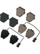 Akebono Brake Pads Euro Front Audi A8 Quattro 2000-03 Pack 8