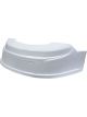 Allstar Nose 2pc Complete Moulded Plastic White Chevrolet Camaro 2019