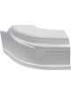 Allstar Nose Passenger Side Moulded Plastic White Chevrolet Camaro