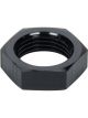 Allstar Bulkhead Fitting Nut 16 AN Aluminum Black Anodize