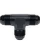 Allstar Adapter Tee 6 AN Male x 6 AN Male x 6 AN Male Aluminum Black
