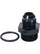 Allstar Adapter Straight 8 AN Male to 10 AN Male O-Ring Black