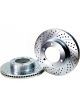 Baer Sport Directional Drilled Slotted Brake Rotor (Single) 13.93