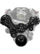 Billet Specialties LT4 Tru Trac Pulley System Black w/o PS & A/C