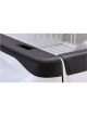 Bushwacker Bed Rail Caps SmoothBack Stick-On Plastic Black 96.3
