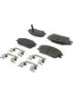 Centric Brake Parts Posi-Quiet Semi-Metallic Brake Pads