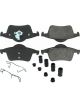 Centric Brake Parts Posi-Quiet Semi-Metallic Brake Pads