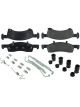 Centric Brake Parts Posi-Quiet Semi-Metallic Brake Pads