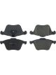 Centric Brake Parts Posi-Quiet Semi-Metallic Brake Pads