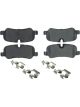 Centric Brake Parts Posi-Quiet Semi-Metallic Brake Pads