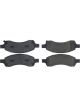Centric Brake Parts Posi-Quiet Semi-Metallic Brake Pads