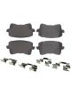 Centric Brake Parts Posi-Quiet Semi-Metallic Brake Pads