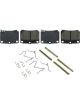 Centric Brake Parts Posi-Quiet Ceramic Brake Pads