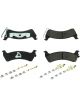 Centric Brake Parts Posi-Quiet Extended Wear Brake Pads