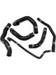 Cold Case Radiator Hose Kit Complete Silicone Black For Ford Mustang