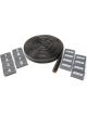 DEI Silicone Protect-A-Sleeve 3/8in Silicone Fiberglass 50ft Black