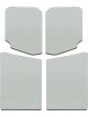 Design Engineering Sound Barrier Headliner Self Adhesive Backing 5pc
