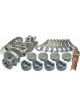 Eagle Rotating Assembly 498 CID Forged Crank Forged Pistons 4.150