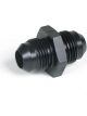 Earls Adapter Straight 3 AN Female to 3 AN Male Aluminum Black