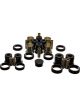 Energy Suspension Rear Control Arm Bushing Black Set Hyper-Flex Polyurethane