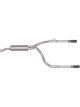 Gibson Exhaust System Split Rear Cat-Back 2-1/2