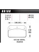 Hawk Wilwood Dynalite Caliper 12mm Street DTC-60 Brake Pads