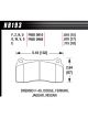 Hawk 09-11 For Nissan GT-R HPS Street Rear Brake Pads
