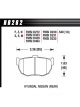 Hawk 89-97 For Nissan 240SX SE HPS Street Rear Brake Pads