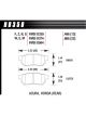 Hawk 90-01 For Acura Integra excl Type R / 98-00 Civic Coupe Si HP